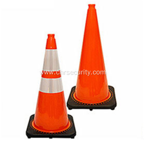 28" inch Highway Orange collapsible safety cones Foldable Traffic Cone